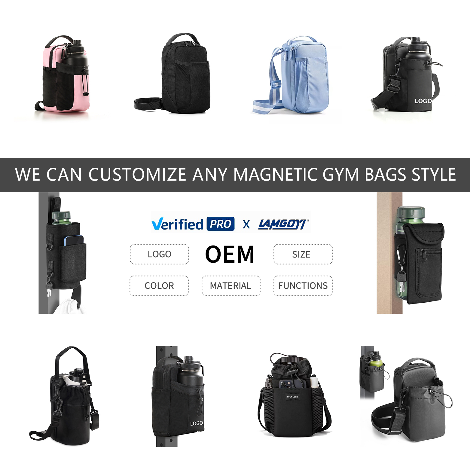 Magnetic GYM Bag KN9633
