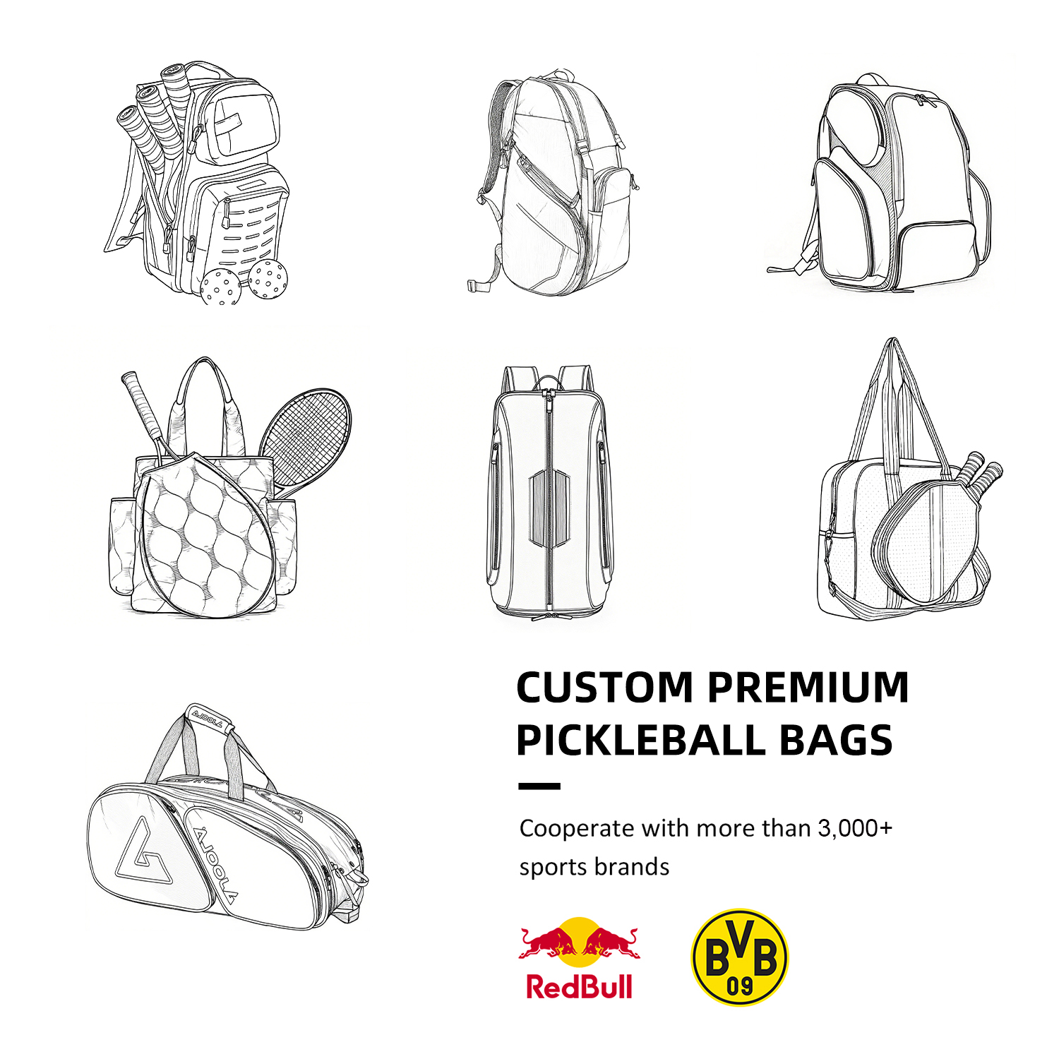 Pickleball Backpack LG-02