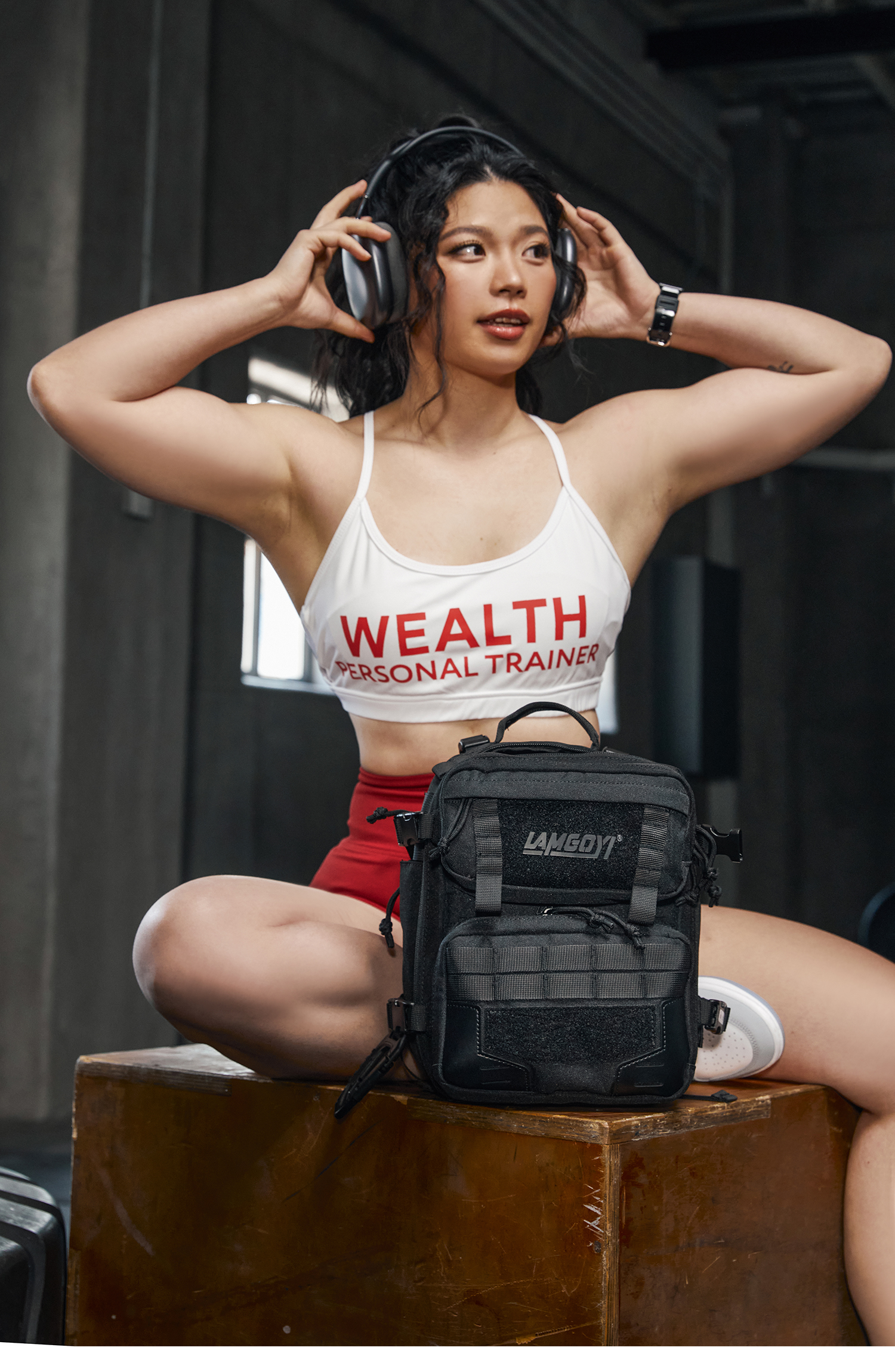 MINI GYM Backpack LG-01（9L Black）