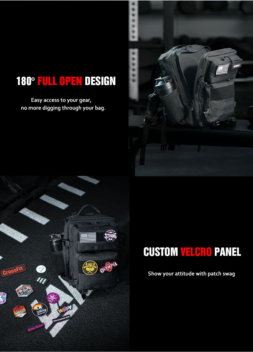 45L Gym Backpack CA001