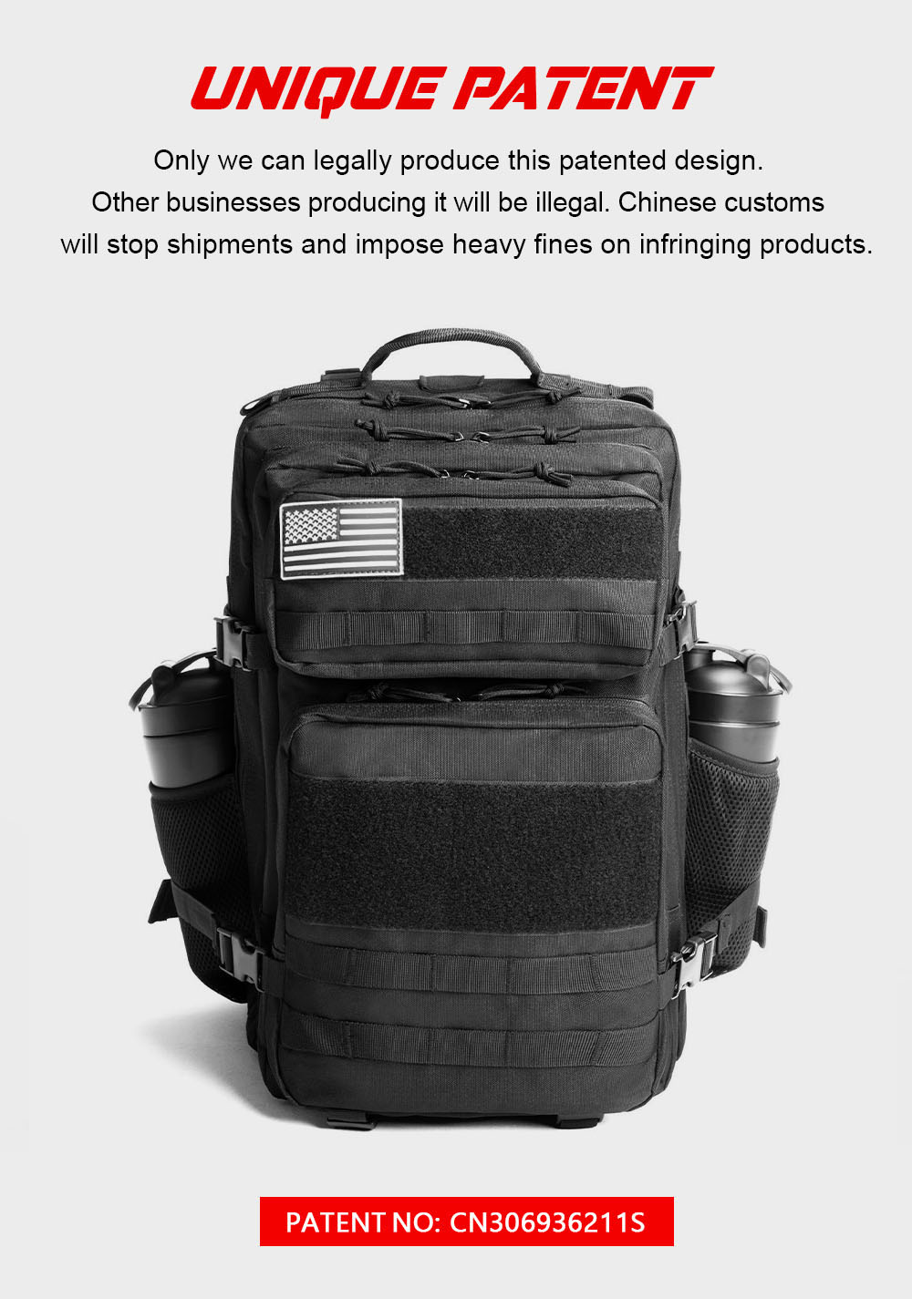 45L Gym Backpack CA001