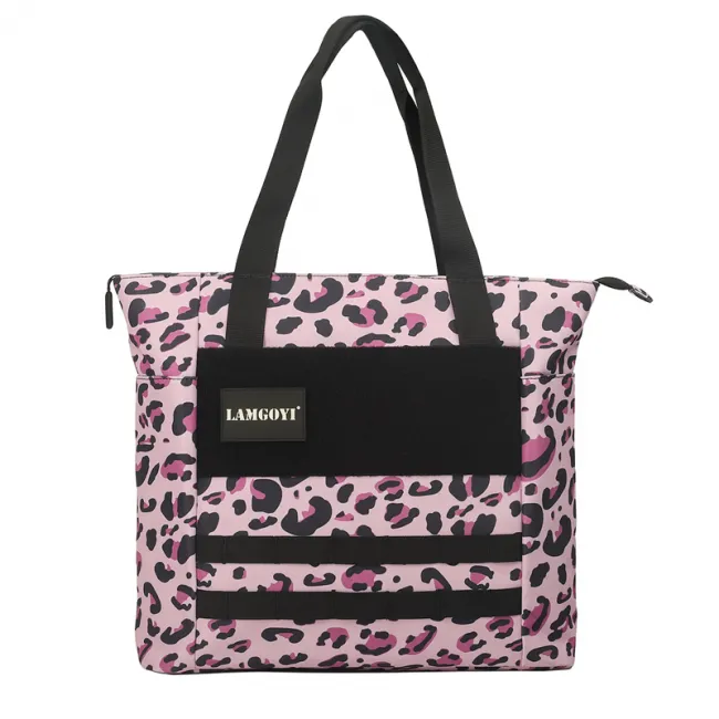 Tote Bag Pink leopard print CA006