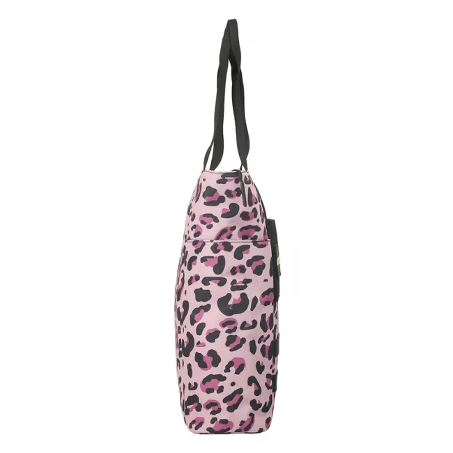 Tote Bag Pink leopard print CA006