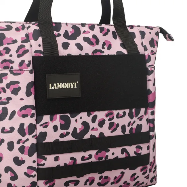 Tote Bag Pink leopard print CA006