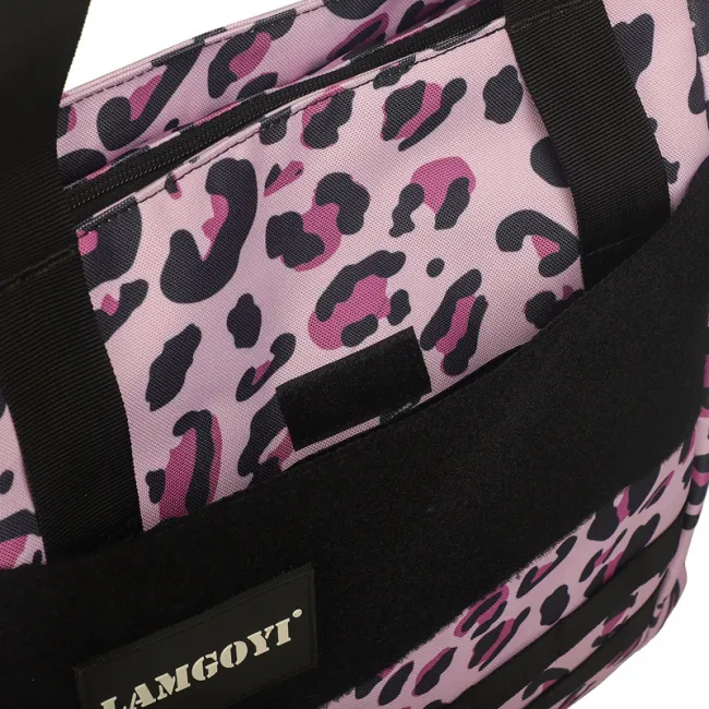Tote Bag Pink leopard print CA006