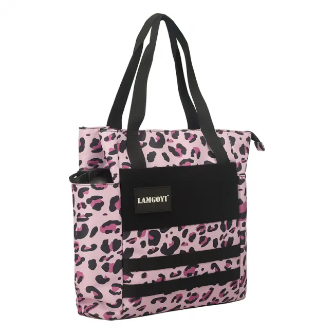 Tote Bag Pink leopard print CA006