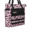 Tote Bag Pink leopard print CA006