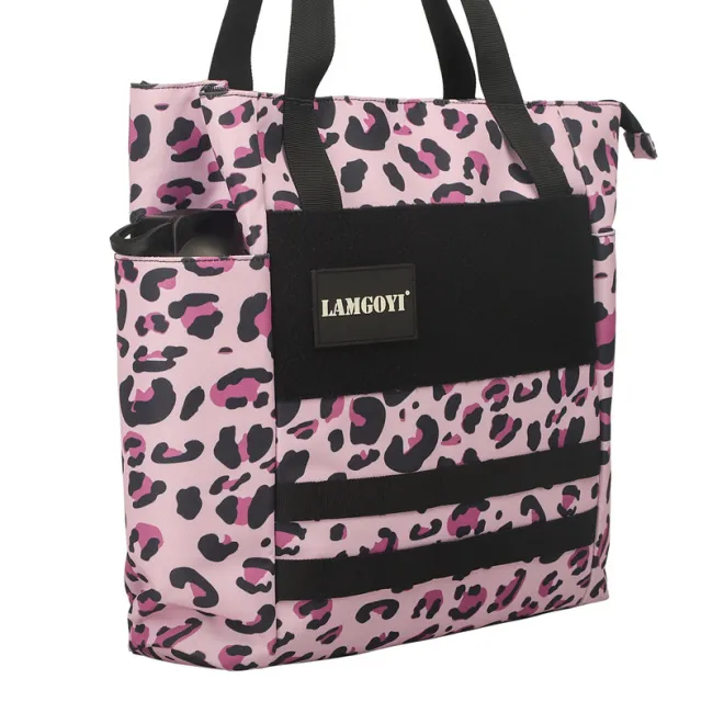 Tote Bag Pink leopard print CA006