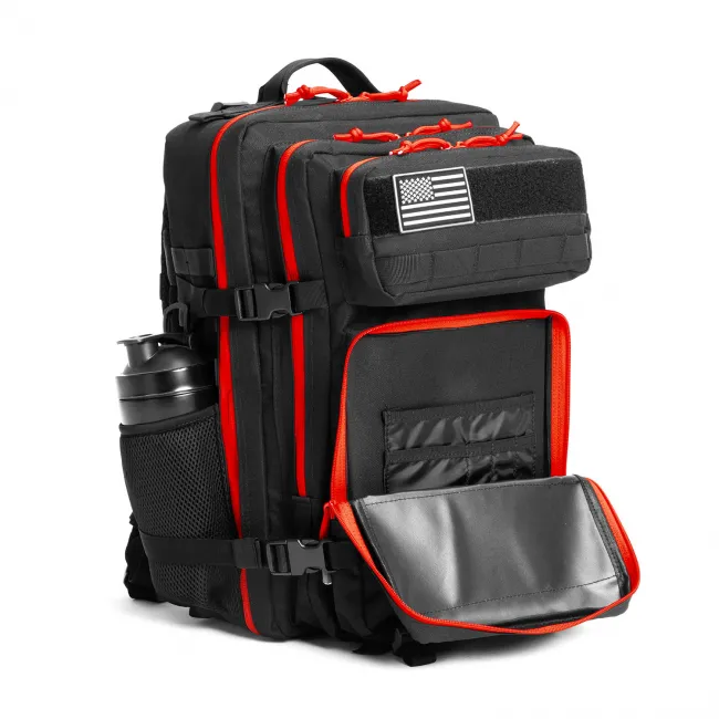 GYM Backpack CA001 Black Red