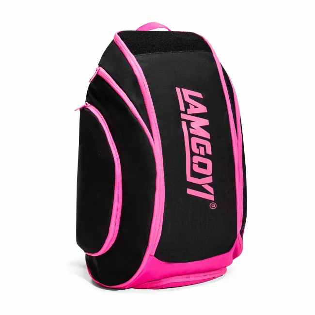 Pickleball Backpack LG-03（Black and Pink）
