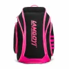 Pickleball Backpack LG-03（Black and Pink）
