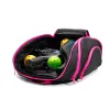 Pickleball Backpack LG-03（Black and Pink）