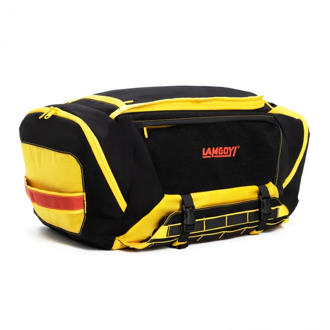 Duffle Bag/Backpack LG-05（Black and Yellow）