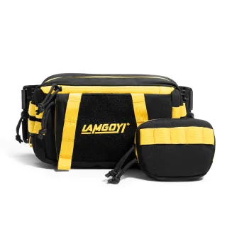 Tactical Sling Bags LG-04（Black and Yellow）