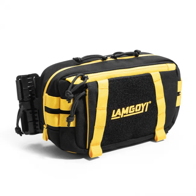 Tactical Sling Bags LG-04（Black and Yellow）
