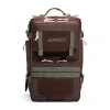 GYM Backpack LG-01（Coffee and Pink）
