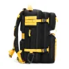 New Design GYM Backpack LG-01（Black and Yellow）