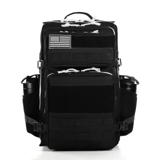 GYM Backpack CA001 Black White